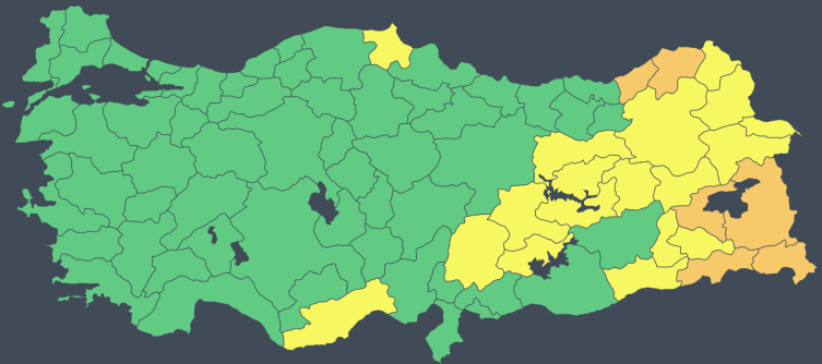 Meteoroloji'den kar, sağanak ve fırtına uyarısı